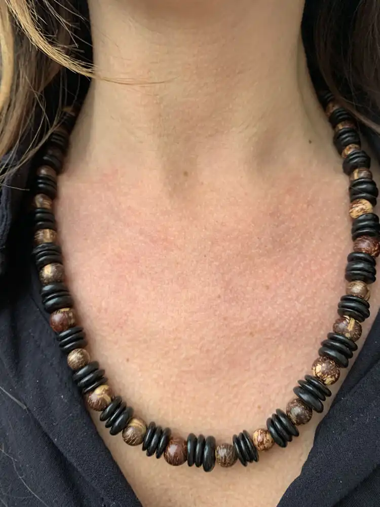 Açaí & Coconut Seeds Shamanic Necklace