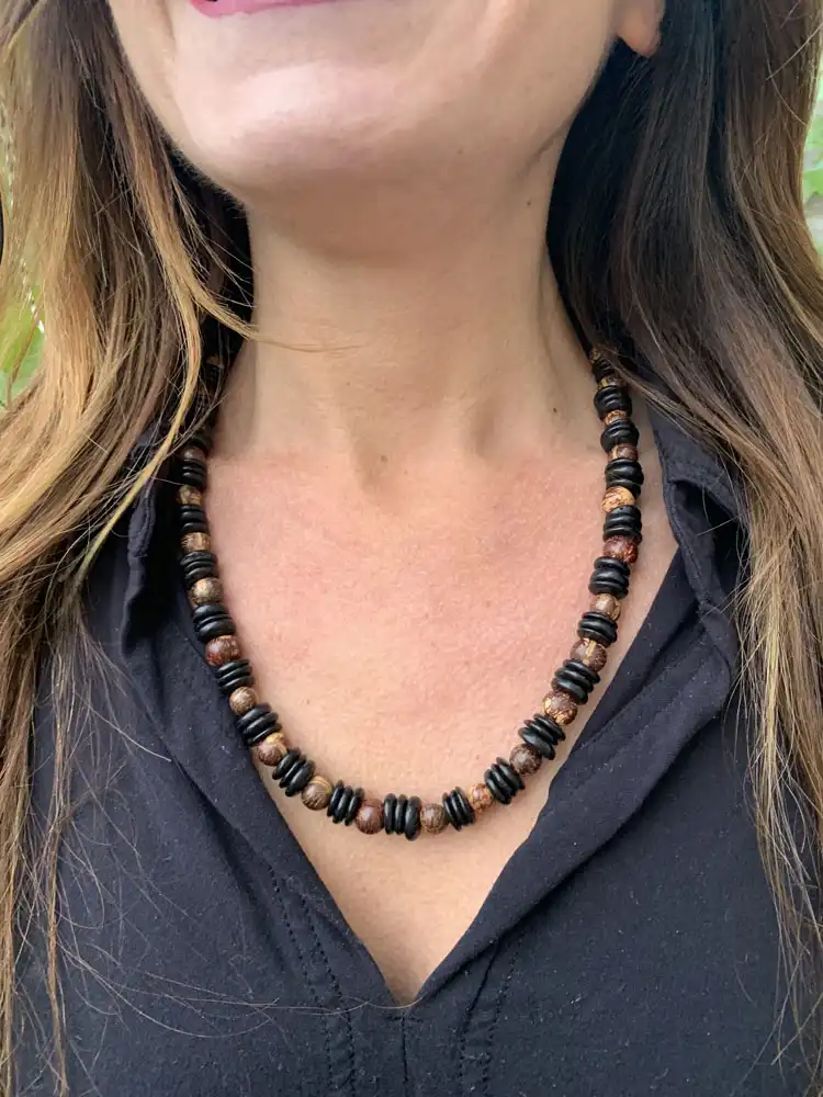 Açaí & Coconut Seeds Shamanic Necklace