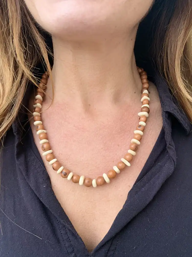 Açaí & Coconut Seeds Shamanic Necklace