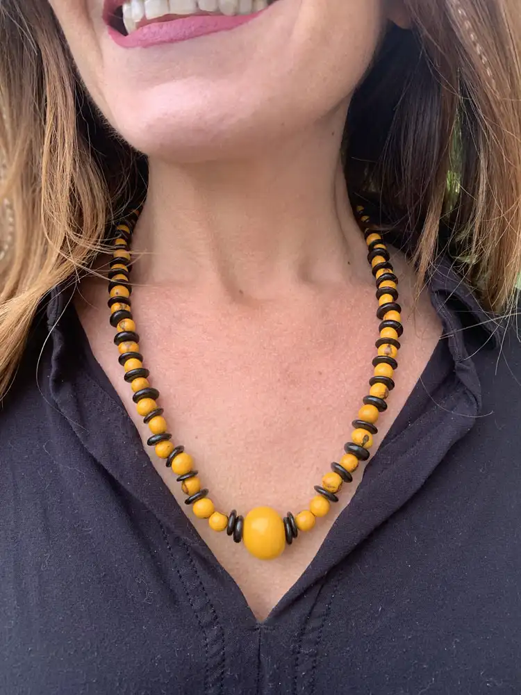 Açaí & Coconut Seeds Shamanic Necklace