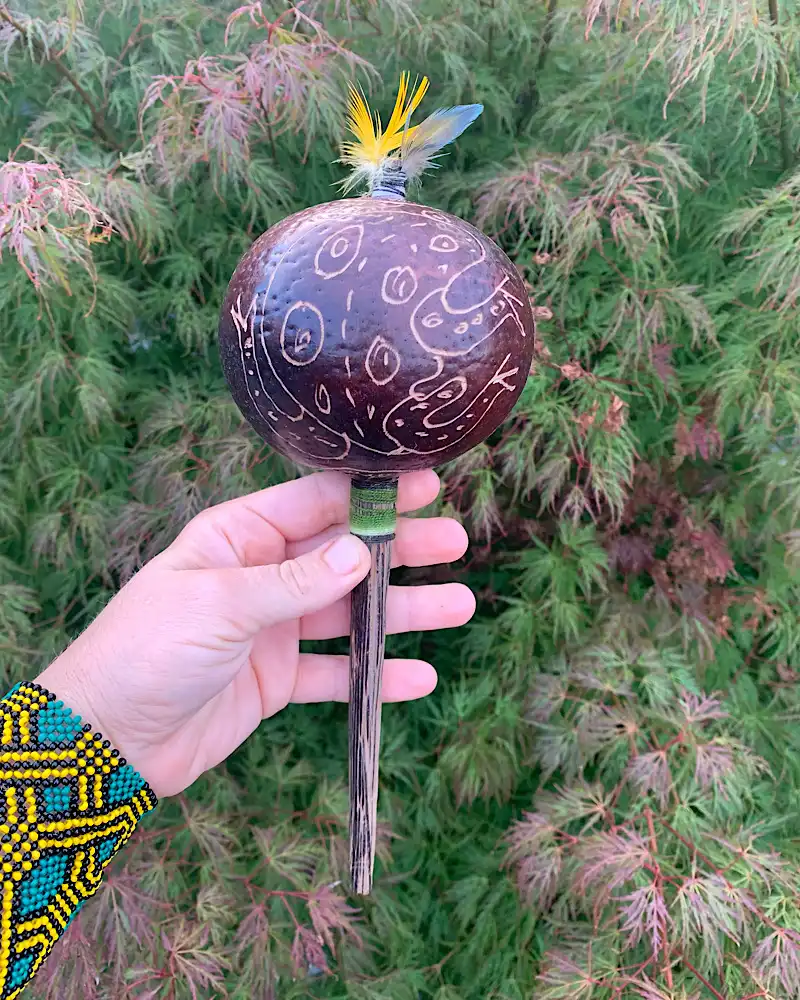 Amazon Shipibo Jungle Rattle