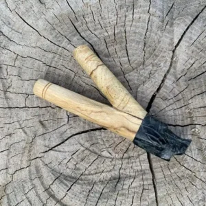 Condor Serpentine Stone and Palo Santo Kuripe