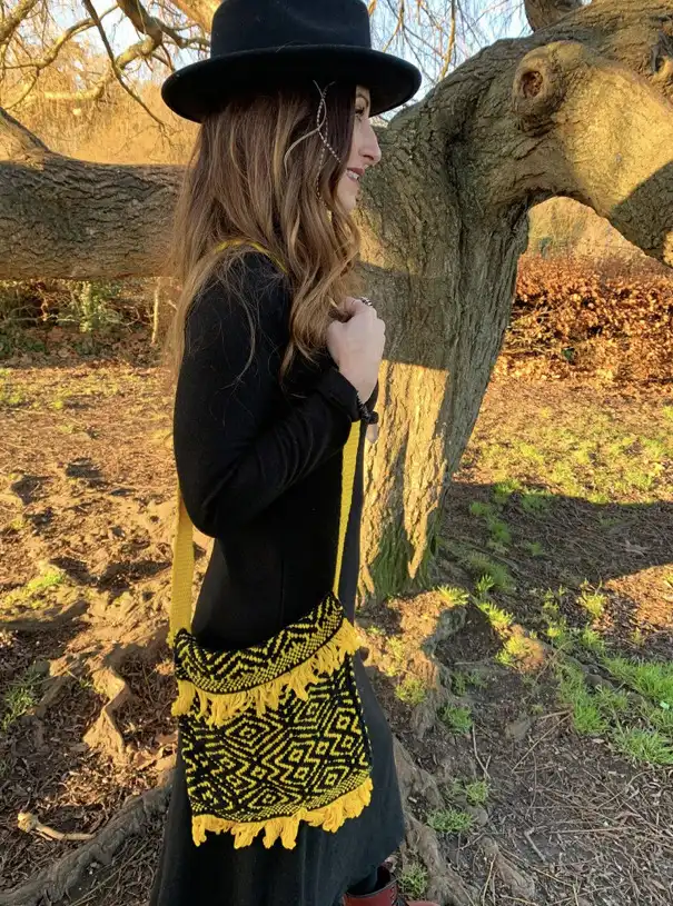 Huni Kuin Medicine Bag yellow1