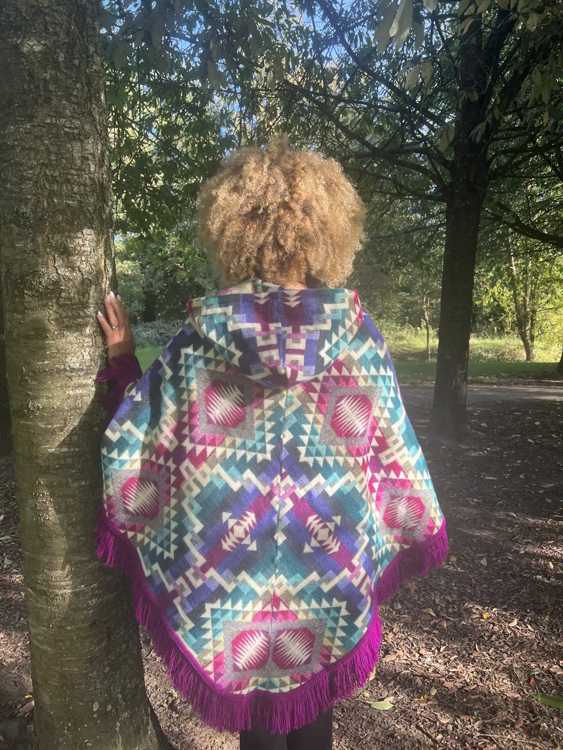 Peruvian Alpaca Poncho1