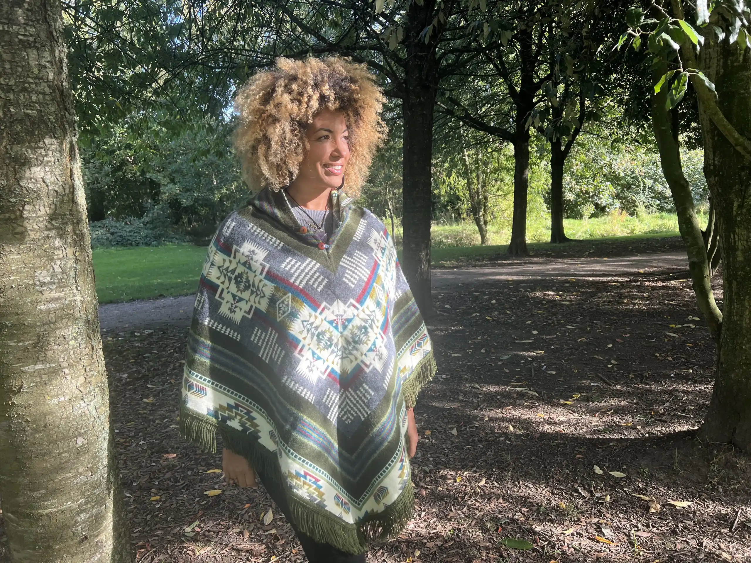 Peruvian Alpaca Poncho13