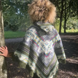 Peruvian Alpaca Poncho3