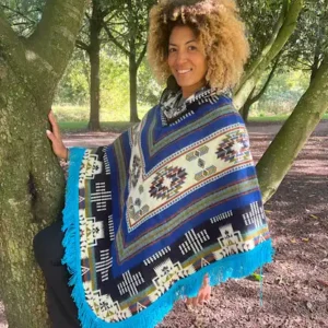 Peruvian Alpaca Poncho312e
