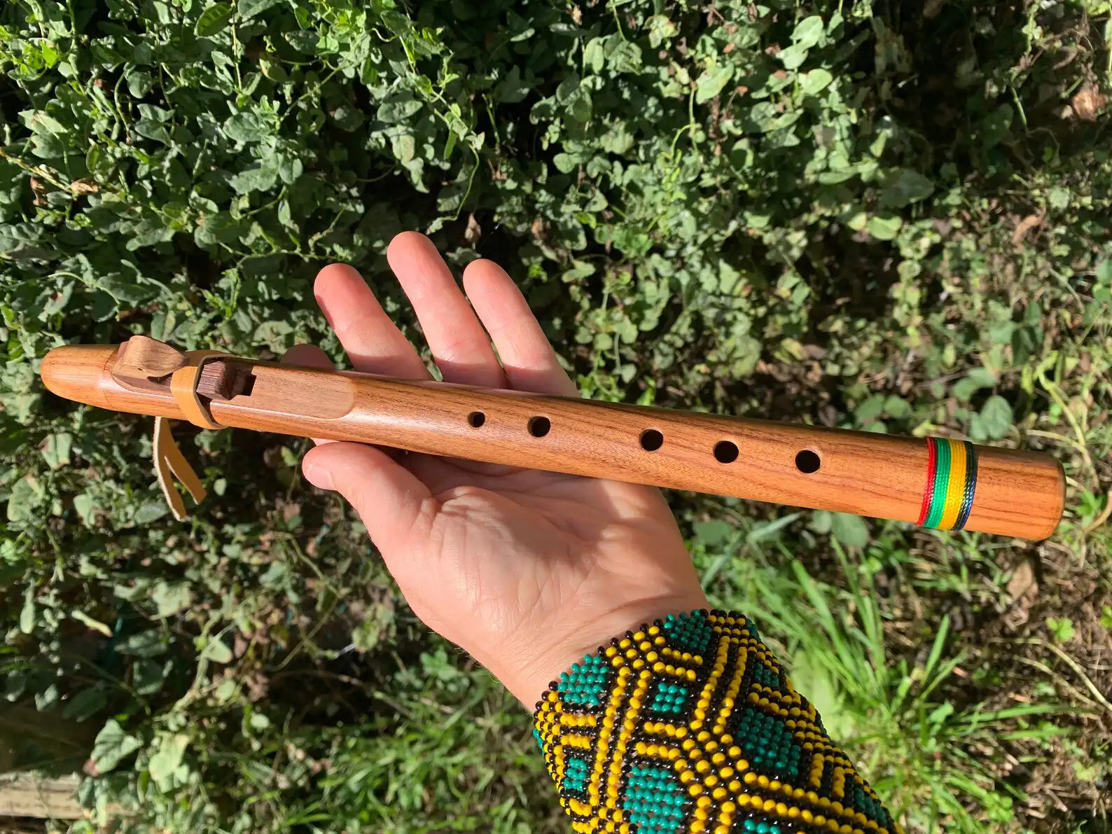 Small Copaiba Wood Flute