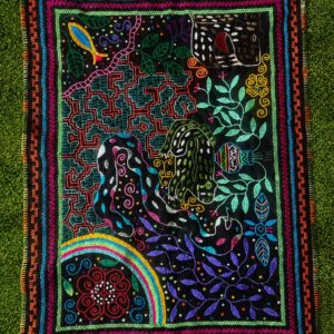 Square Shipibo Textile