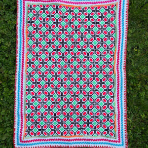 Square Shipibo Textile