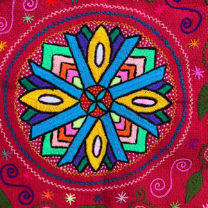 Square Shipibo Textile