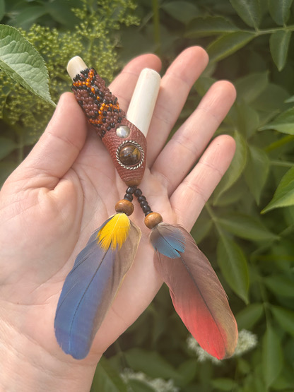 shipibo lama bone kuripe