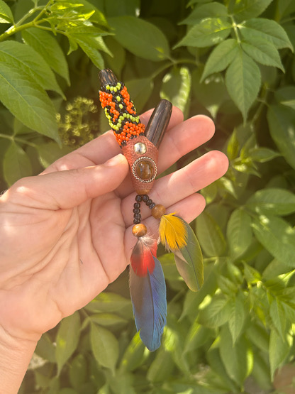 Shipibo Chonta Wood Kuripe