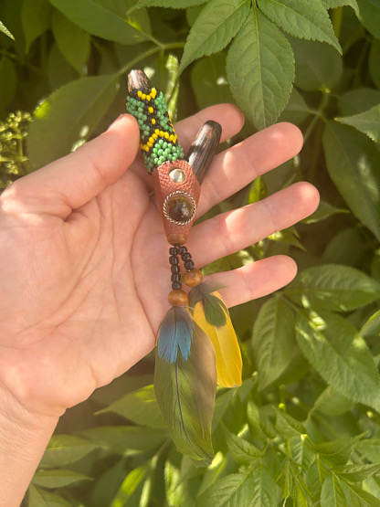 Shipibo Chonta Wood Kuripe