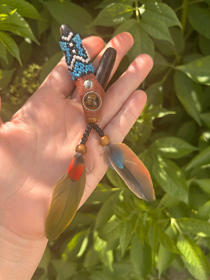 Shipibo Chonta Wood Kuripe