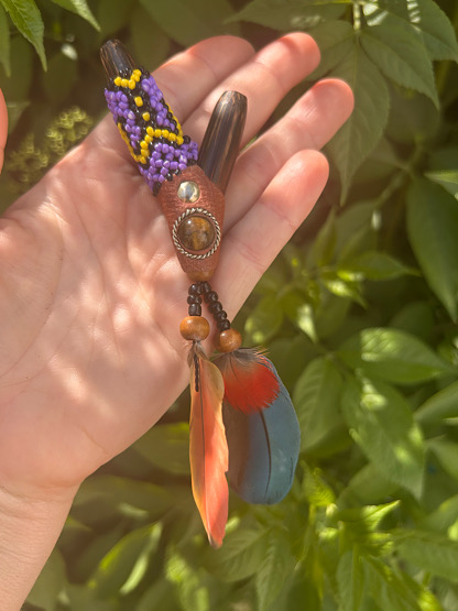 Shipibo Chonta Wood Kuripe