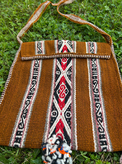 Handwoven Quechua Brown Bag