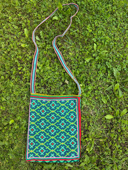 Green Shipibo Bag