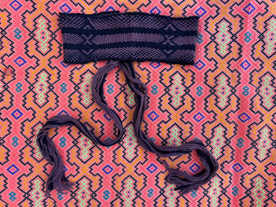 Huni Kuin Protection Headband - Brown