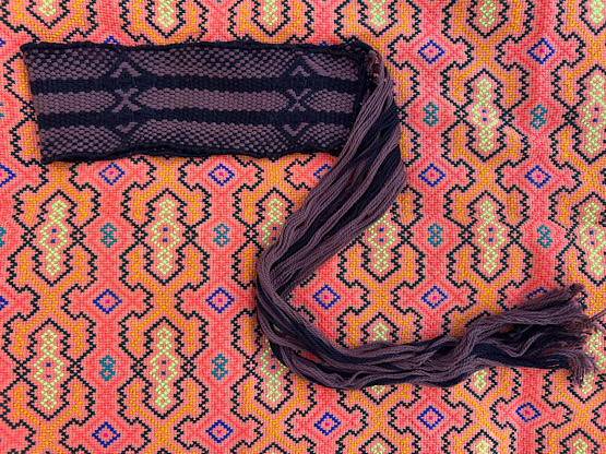 Huni Kuin Protection Headband - Brown