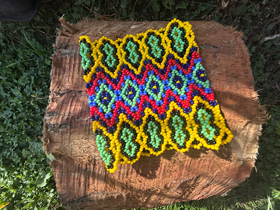 Yawanawá Beaded Cuff - Special design