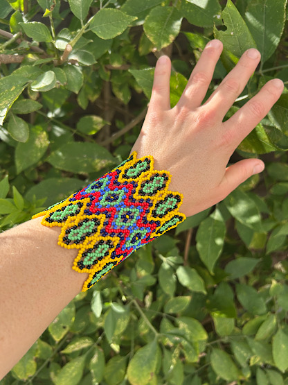 Yawanawá Beaded Cuff - Special design