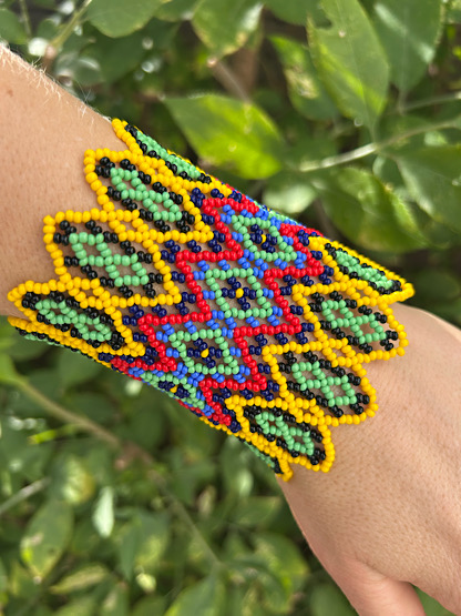 Yawanawá Beaded Cuff - Special design