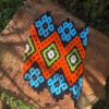 Yawanawa Cuff Special design - Blue