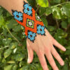 Yawanawa Cuff Special design - Blue