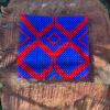 Yawanawá Cuff Blue & Red