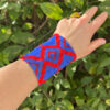 Yawanawá Cuff Blue & Red