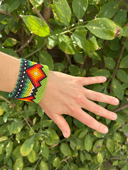 Noke Koî Half Cuff Green & Fire