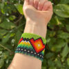 Noke Koî Half Cuff Green & Fire