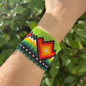 Noke Koî Half Cuff Green & Fire