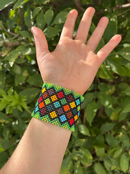 Noke KoÎ Half Bracelet - Tsunu Pattern