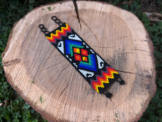 Shipibo Beaded Bracelet