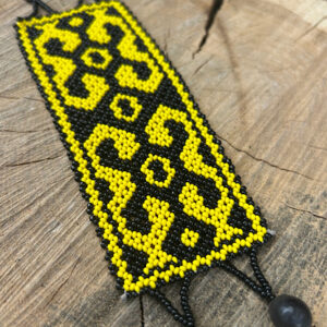 shipibo bracelet - yellow