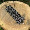 Shipibo Bracelet Black & silver