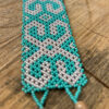 Shipibo Bracelet Pearl/Blue