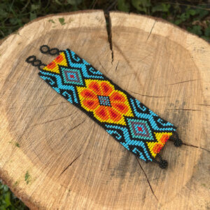 Shipibo Bracelet Flower