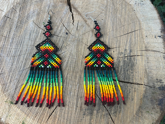 Noke Koî Earrings Rainbow