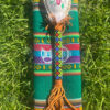 Maraca With Shipibo Handle - Green