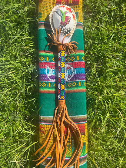 Maraca With Icaro Handle - Yellow