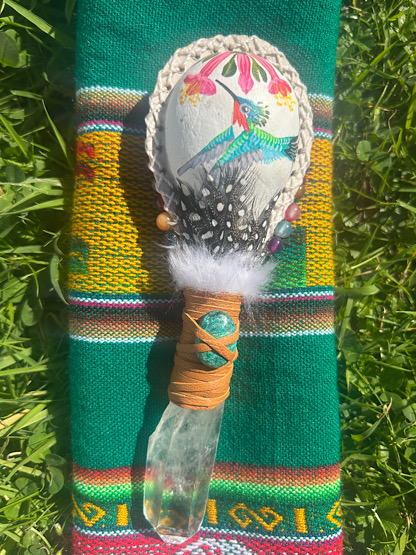 Hummingbird Shamanic Ceremonial Maraca