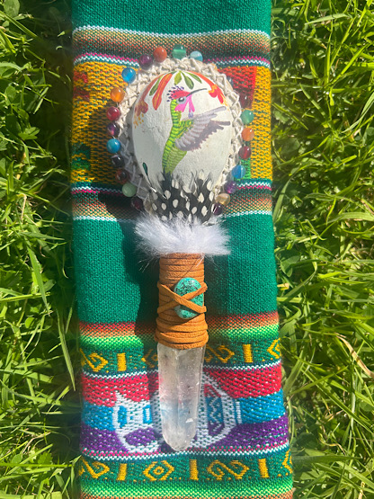 Hummingbird Shamanic Ceremonial Maraca