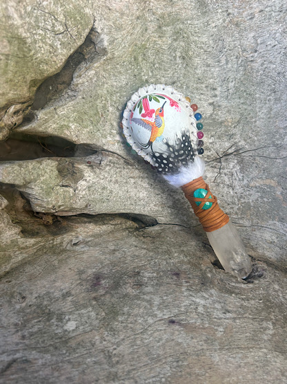 Hummingbird Shamanic Ceremonial Maraca