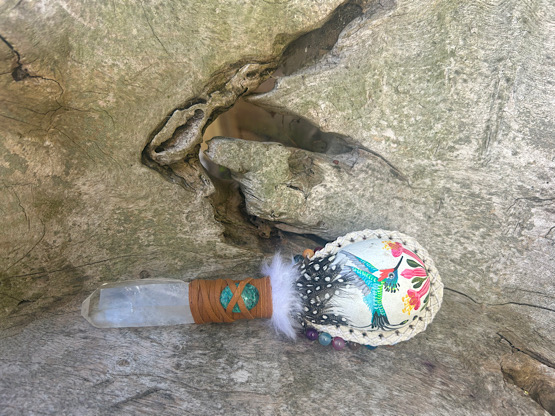 Hummingbird Shamanic Ceremonial Maraca