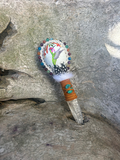 Hummingbird Shamanic Ceremonial Maraca