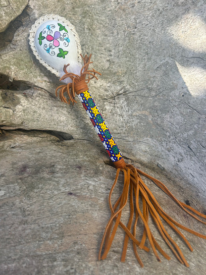 Maraca With Icaro Handle - Yellow