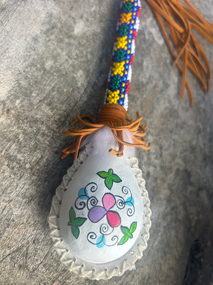 Maraca With Icaro Handle - Yellow